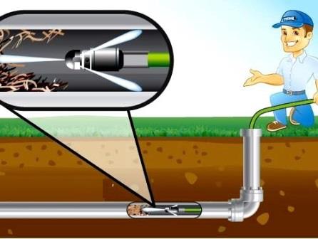 прочистка канализационных труб гидродинамическим способом цена, прочистка труб гидродинамическим способом цена