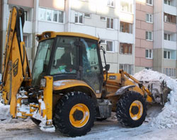 Уборка городского снега, утилизация городского снега